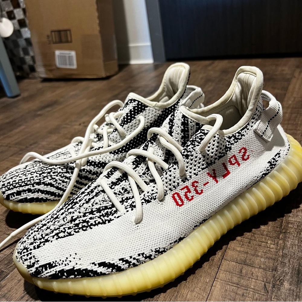 Adidas Men's Yeezy Boost 350 V2 Zebra